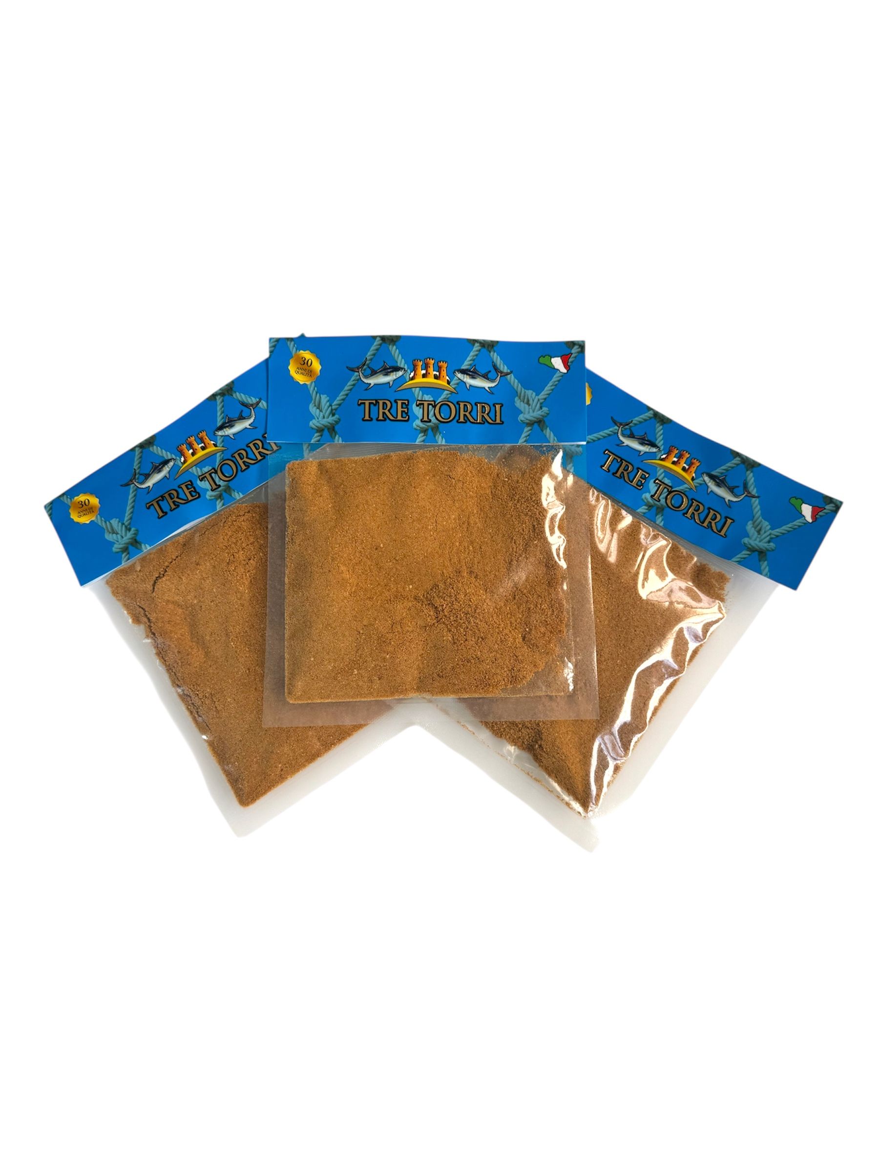 Bottarga di tonno grattugiata in bustina 