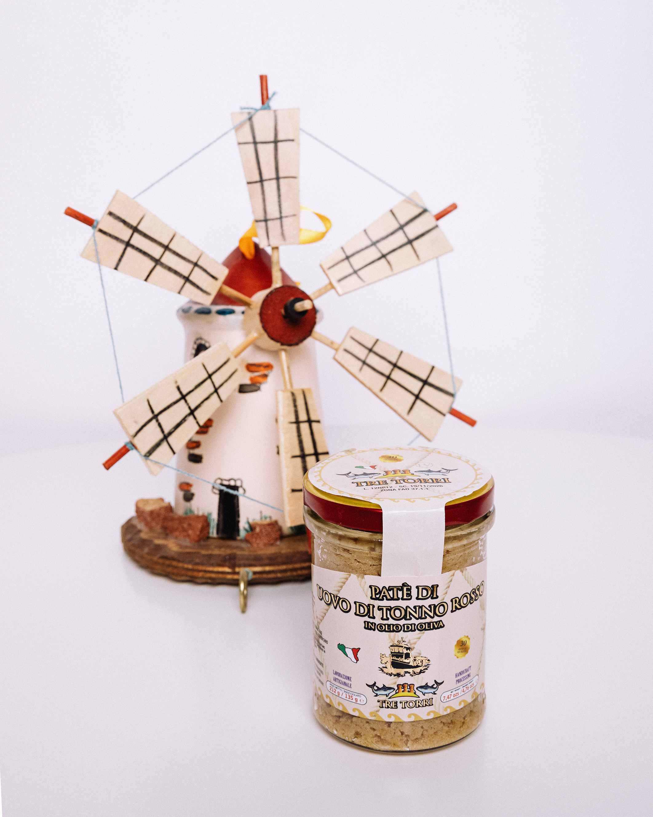 Patè di uovo di tonno rosso 