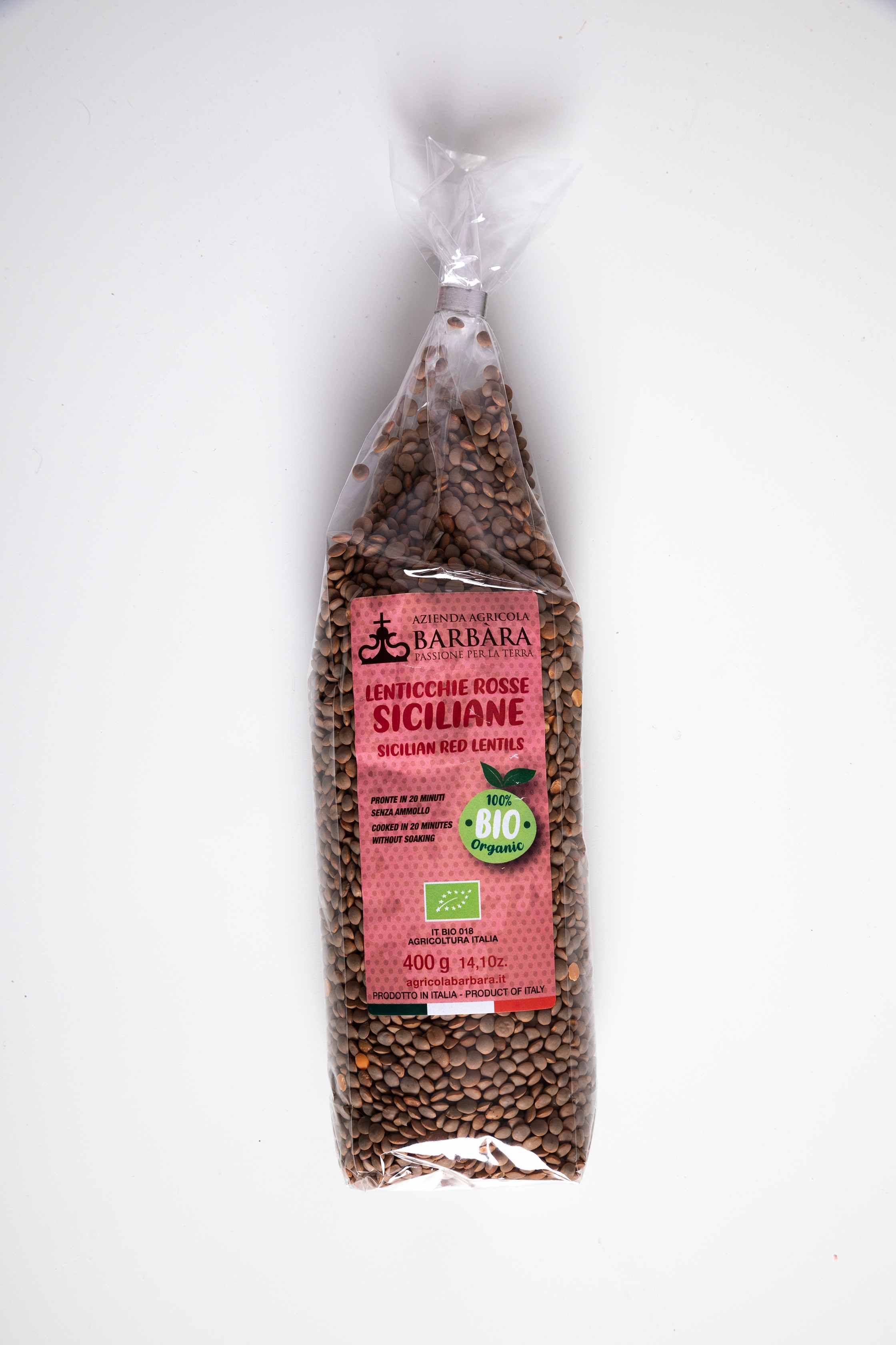 Lenticchie rosse siciliane 