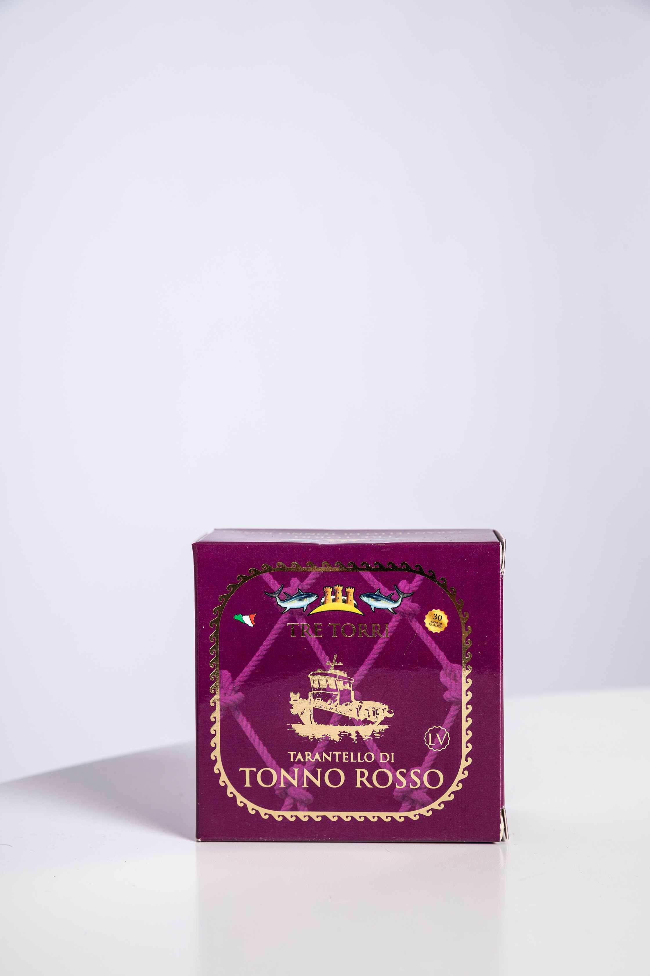Tarantello di tonno rosso in olio d'oliva g.160 