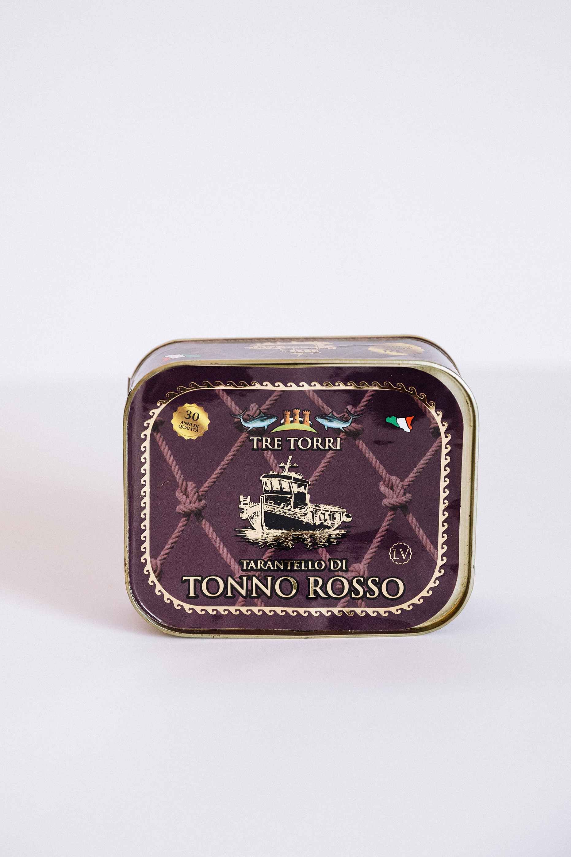 Tarantello di tonno rosso in latta 