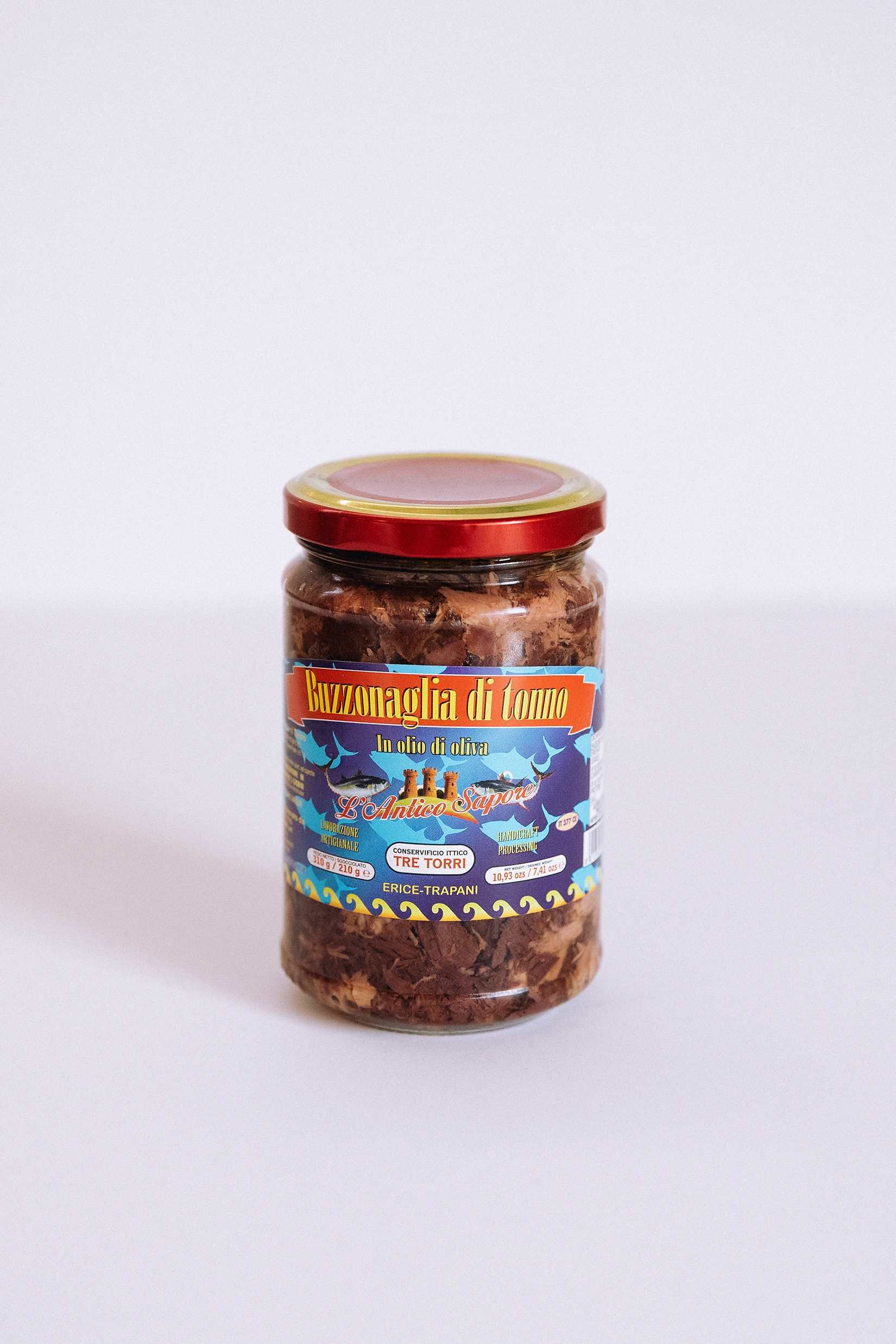 Buzzonaglia di tonno in olio d'oliva 