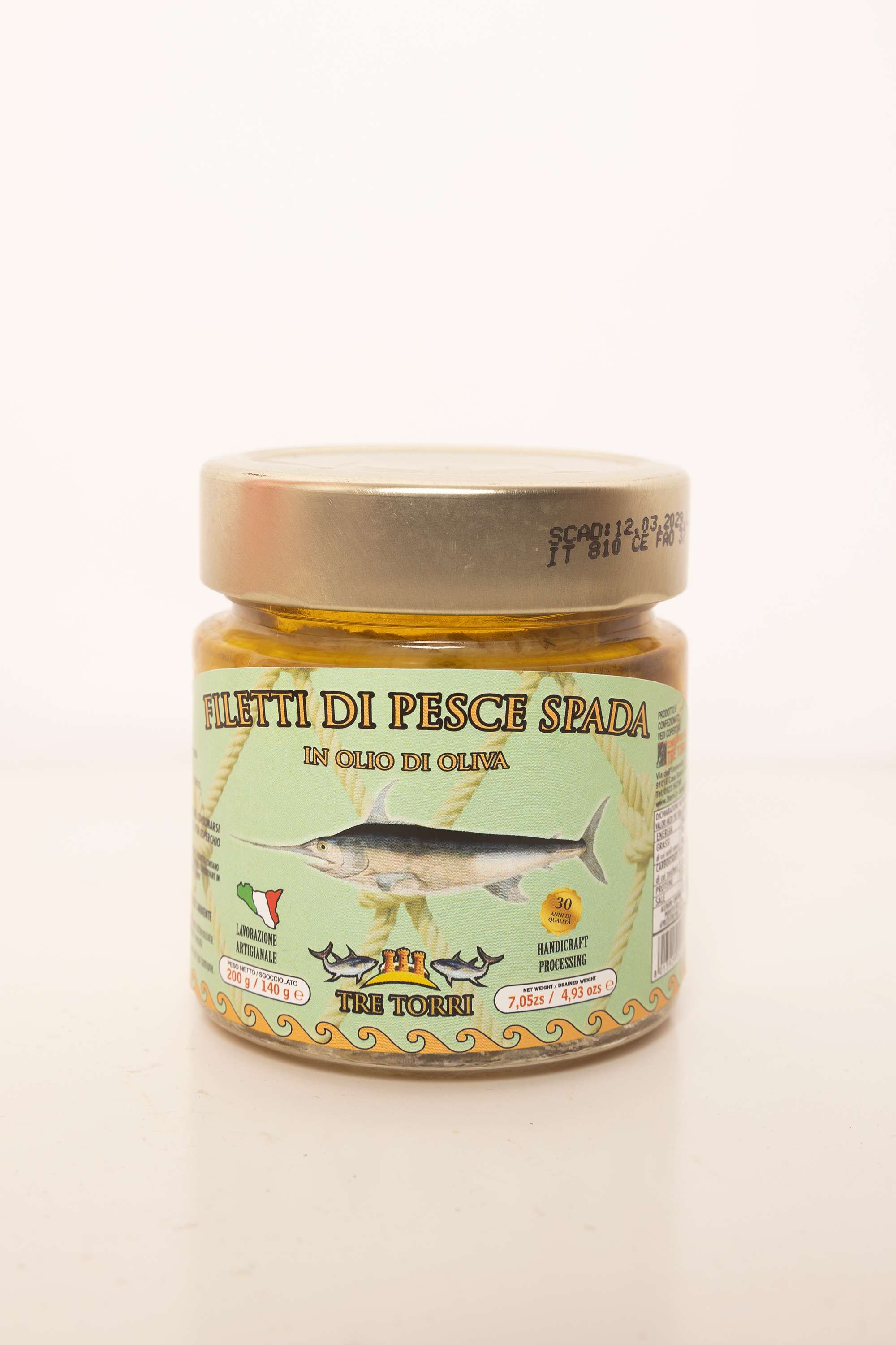 Filetti di pesce spada 