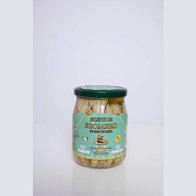 Filetti di sgombro in olio d'oliva 